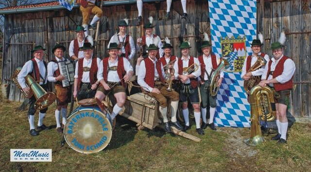 CD-Cover 200 Jahre Bayernkapelle Toni Schmid